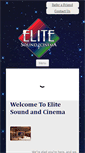 Mobile Screenshot of elitesoundandcinema.com